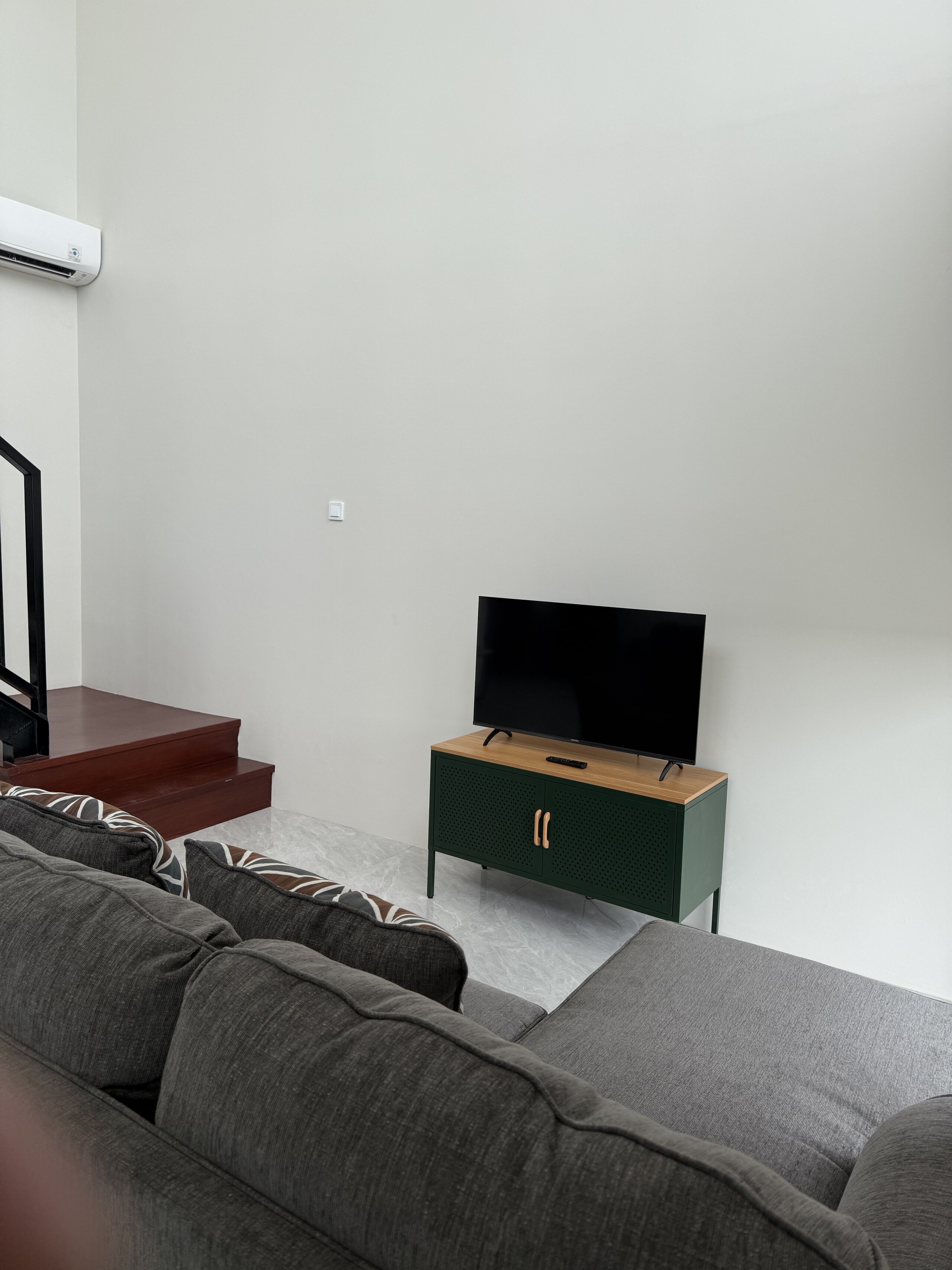 Interior view of the living space