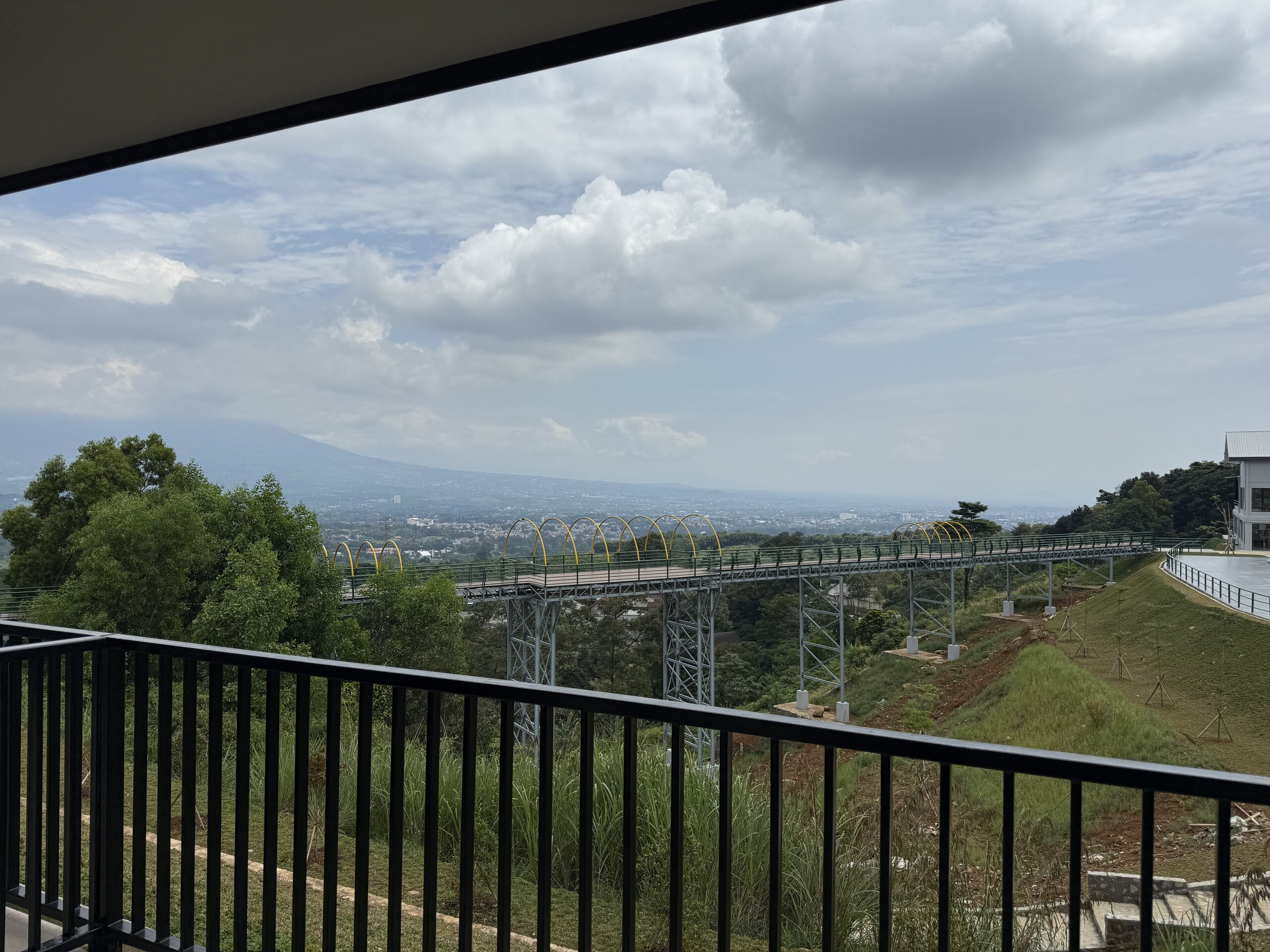 Elegant bedroom with premium furnishings and ambient lighting