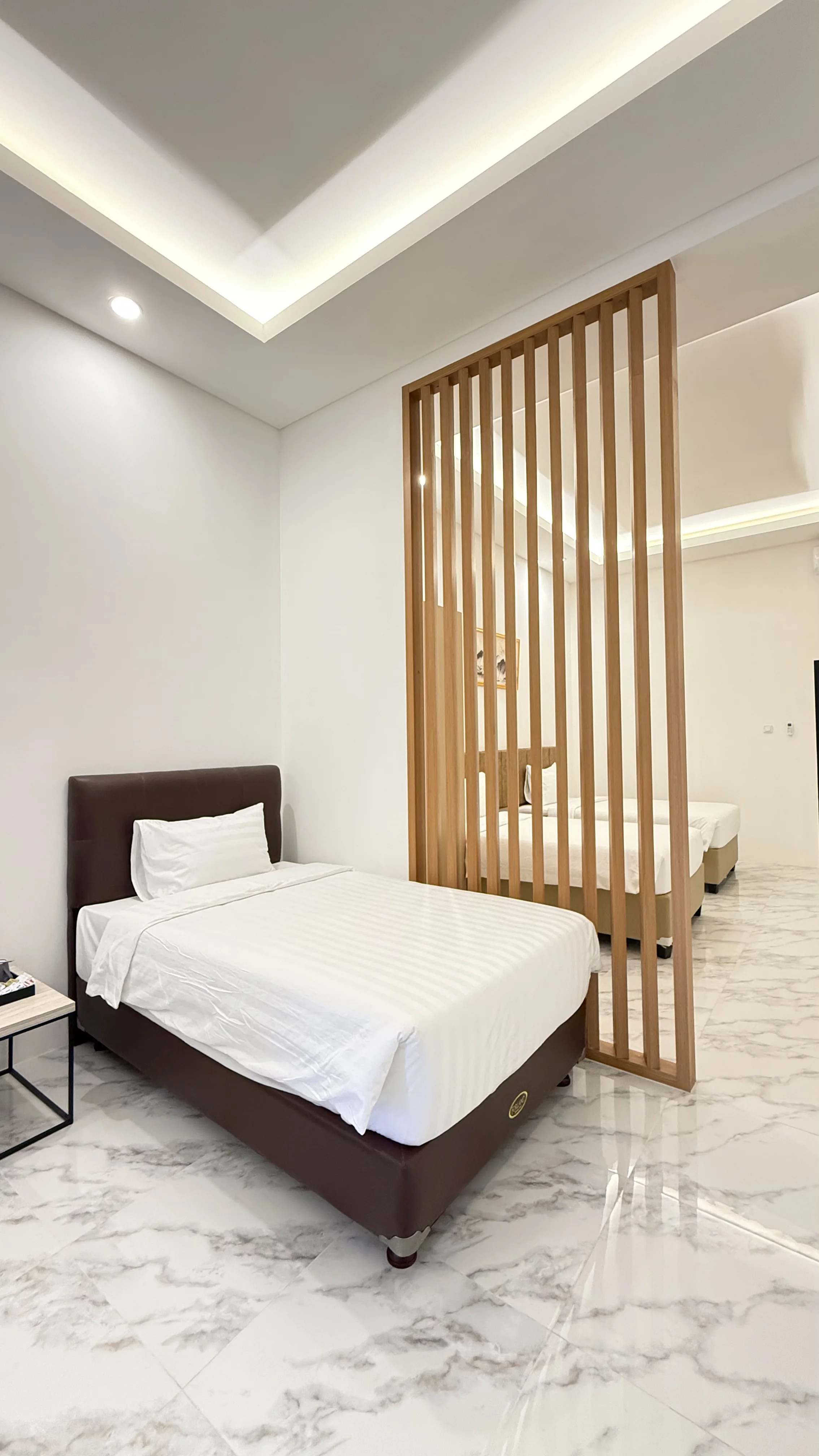 Elegant interior design of Executive Triple room